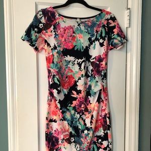 Pink Blush Floral Maternity Dress